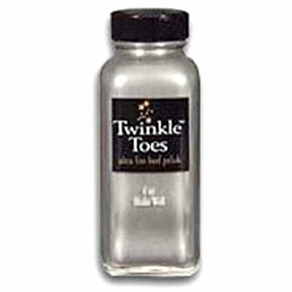 Twinkle Glitter Products TP0575 Toes Satin Hoof Polish - Silver 1297-SI